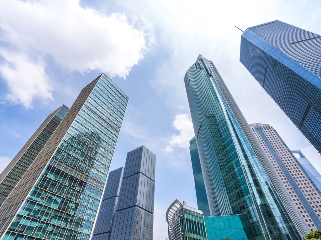 新宿の高層ビル群