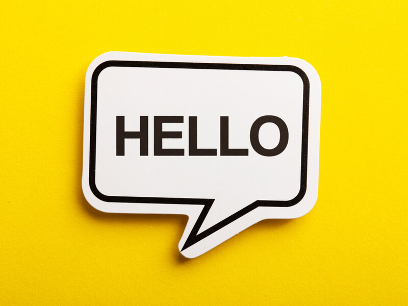 挨拶表現（hello）