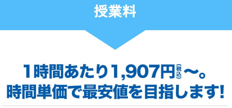 イングリッシュイノベーションズのコースとレッスン料金
