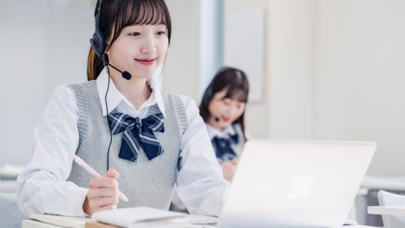 学校教育の現場にも導入されているAI英会話